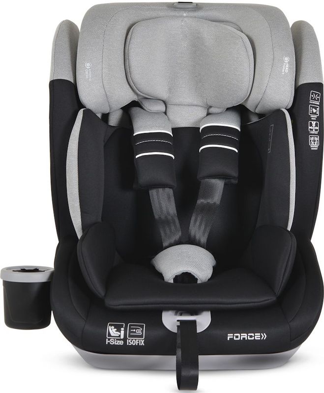 Cangaroo - Force - Autostoel - Grijs - Isofix - i-Size