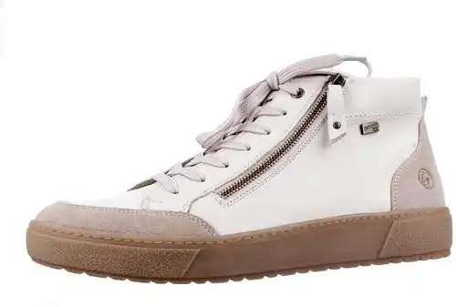 Remonte off-white combi D2T71-80 - maat 37 veterboot off-white - maat 37 Calandschoen