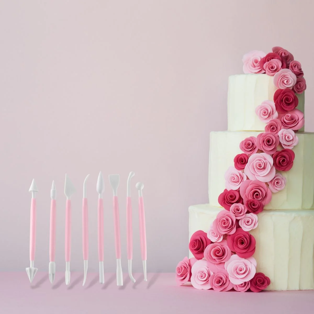Set de 8 outils pour modeler la pâte à sucre Candy Zenker