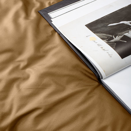 Dekbedovertrek  Plain Percale - Brons
