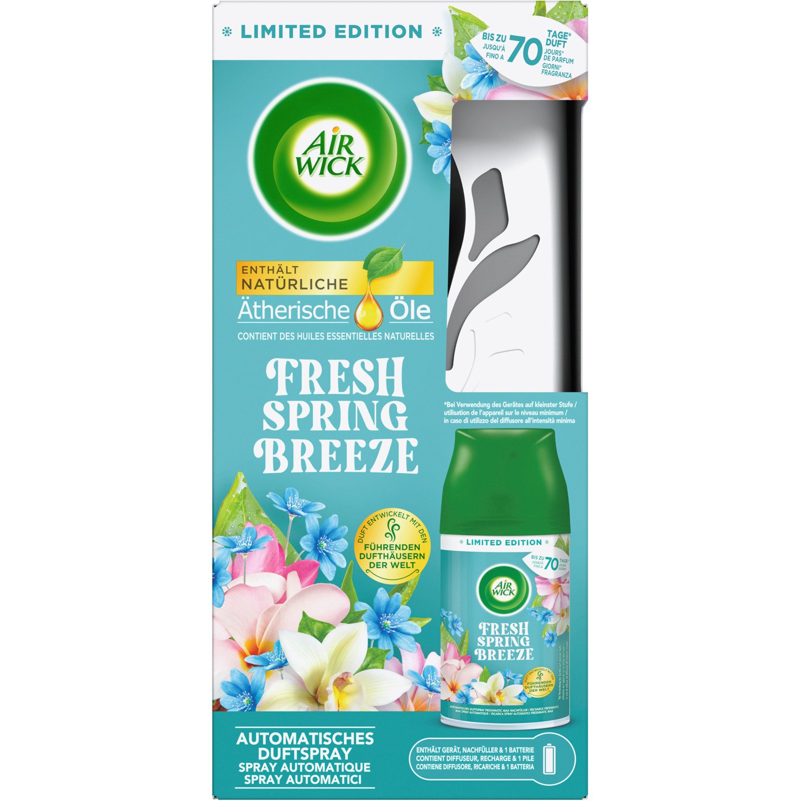 Airwick Fresh Gerät & Nachfüller Fresh Spring Breeze