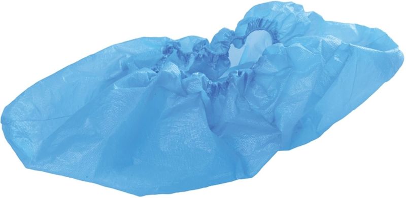 Silverline Wegwerp Overschoenen - Blauw - 100 Stuks - Hygiënisch