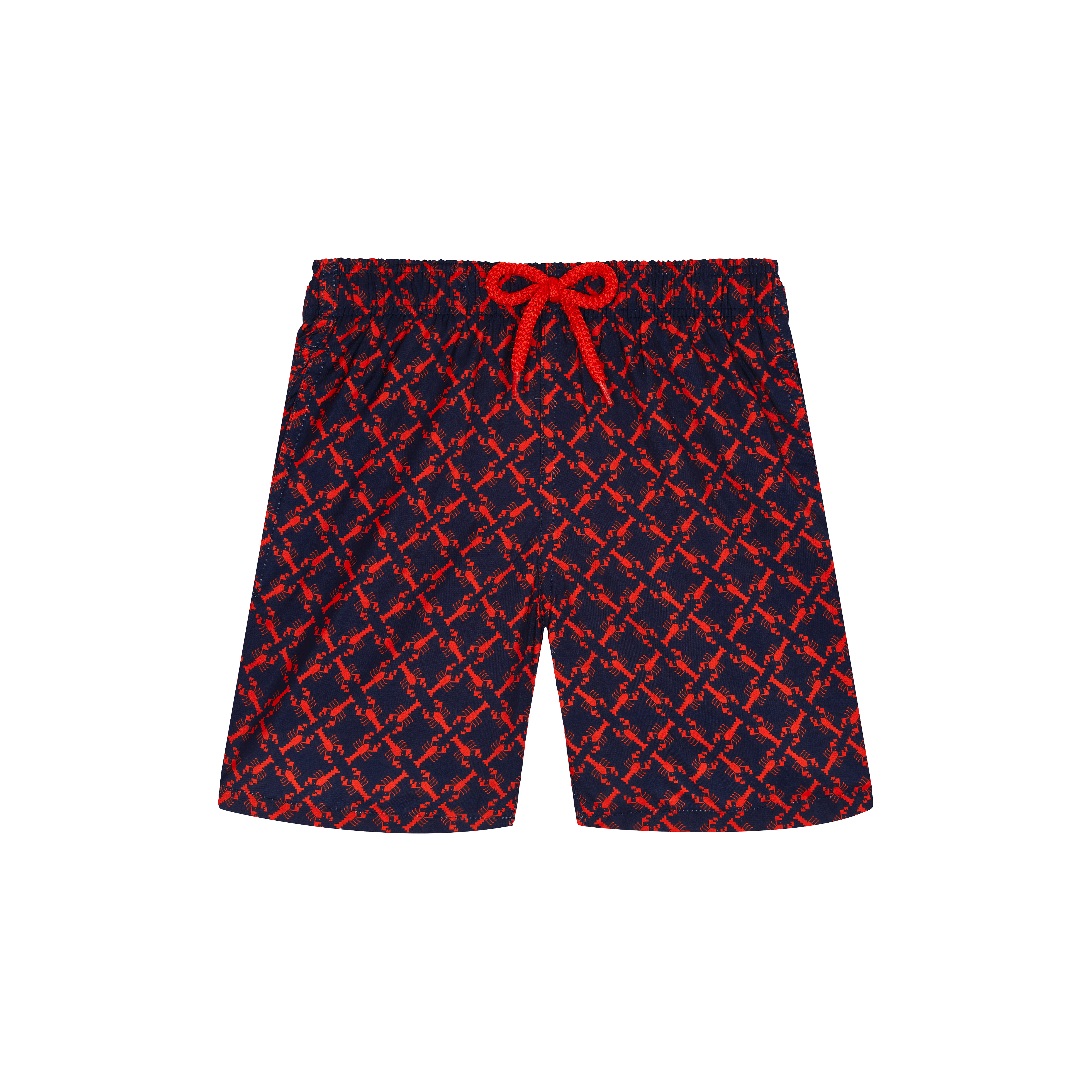 Maillot de bain ultra-léger et pliable garçon Homard Pixel