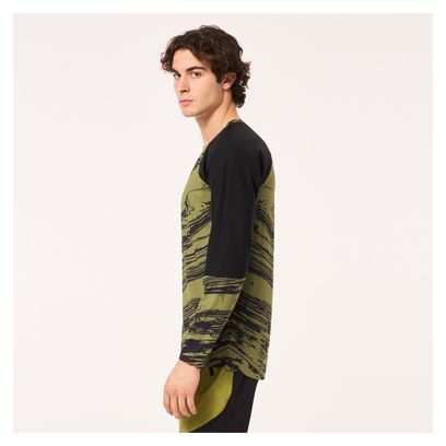 Maillot Manches Longues Oakley Seeker Airline Vert