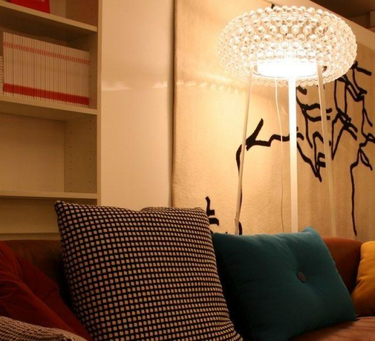 Foscarini Caboche Plus Grande vloerlamp LED transparant