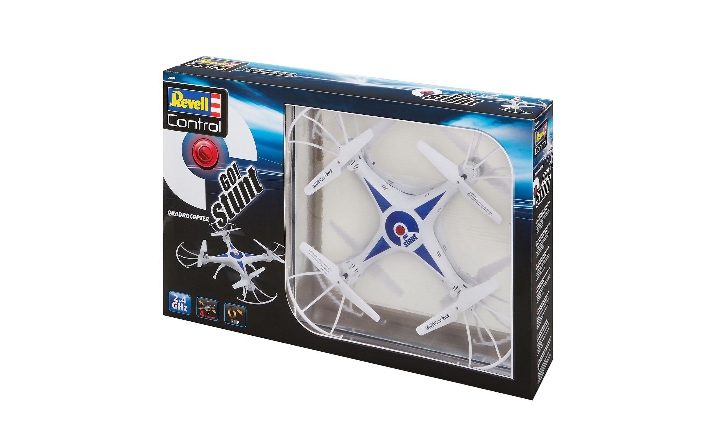 Drohne GO! STUNT RTFQuadrocopter Drohne mit 6-Achs Gyro