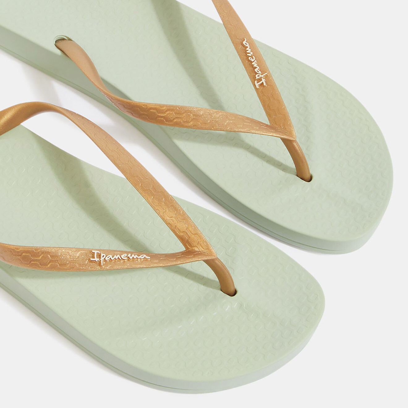 Ipanema Tongs Anat Tan vertes