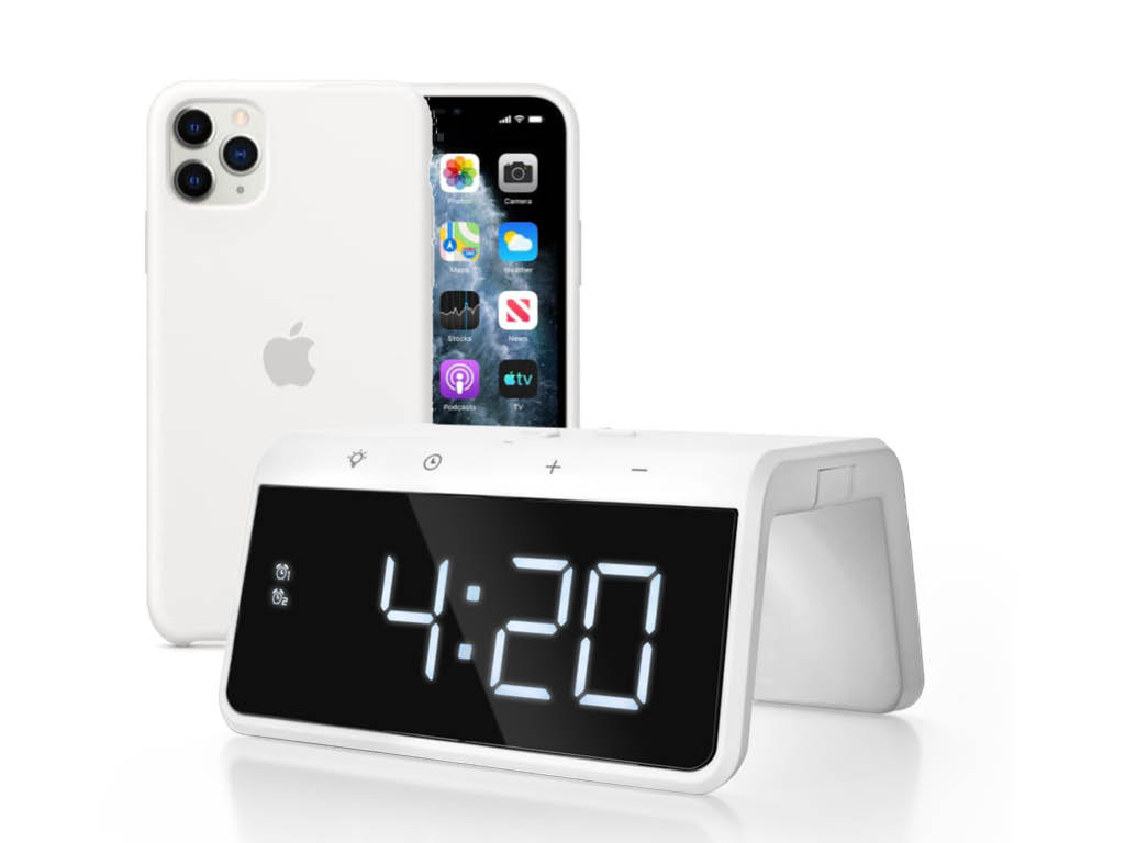 Caliber HCG019QI-WA Wekker - White