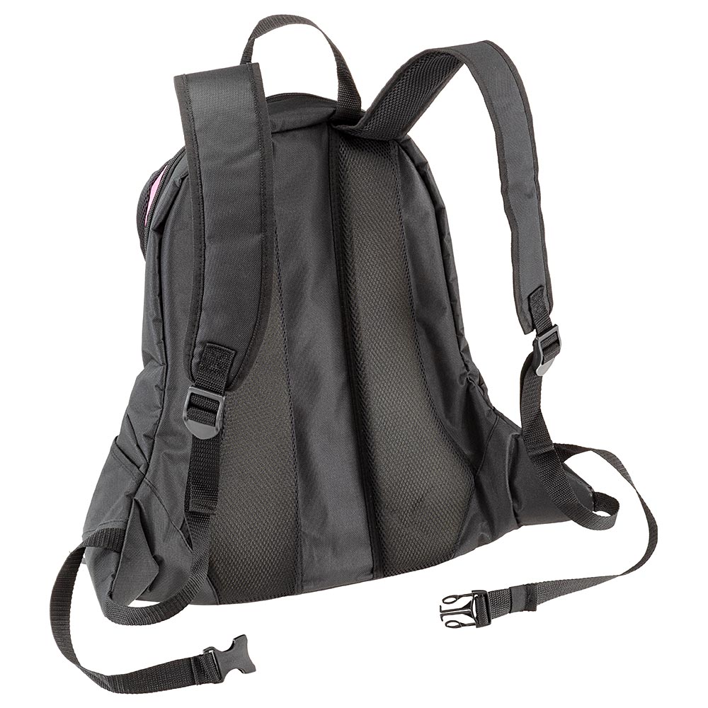 Sac à dos transport pour petits chiens kangoo large, épaules rembourrées, matériau robuste et durable, rose