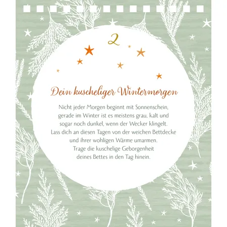 Coppenrath Verlag Zeit für Schönes, Tisch-Adventskalender