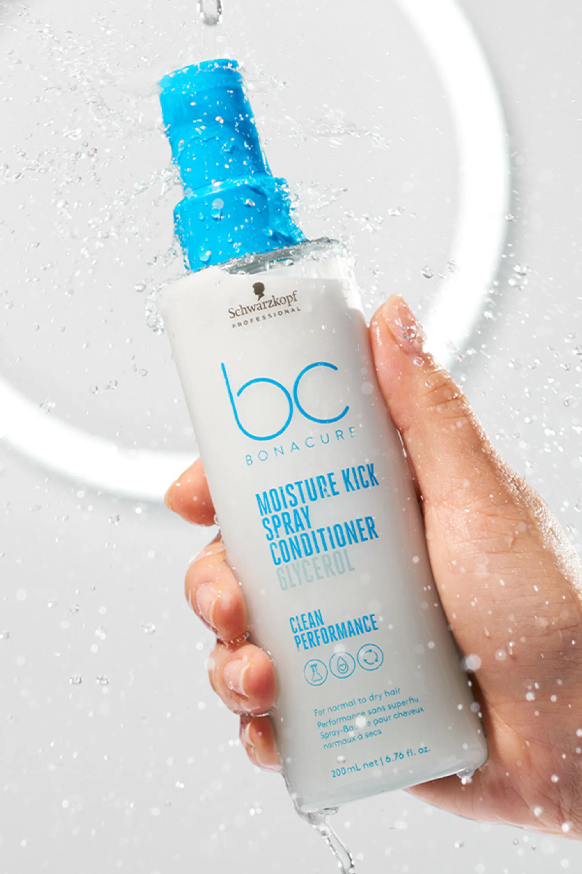 Schwarzkopf Professional Spray-baume hydratant Moisture Kick-200 ml