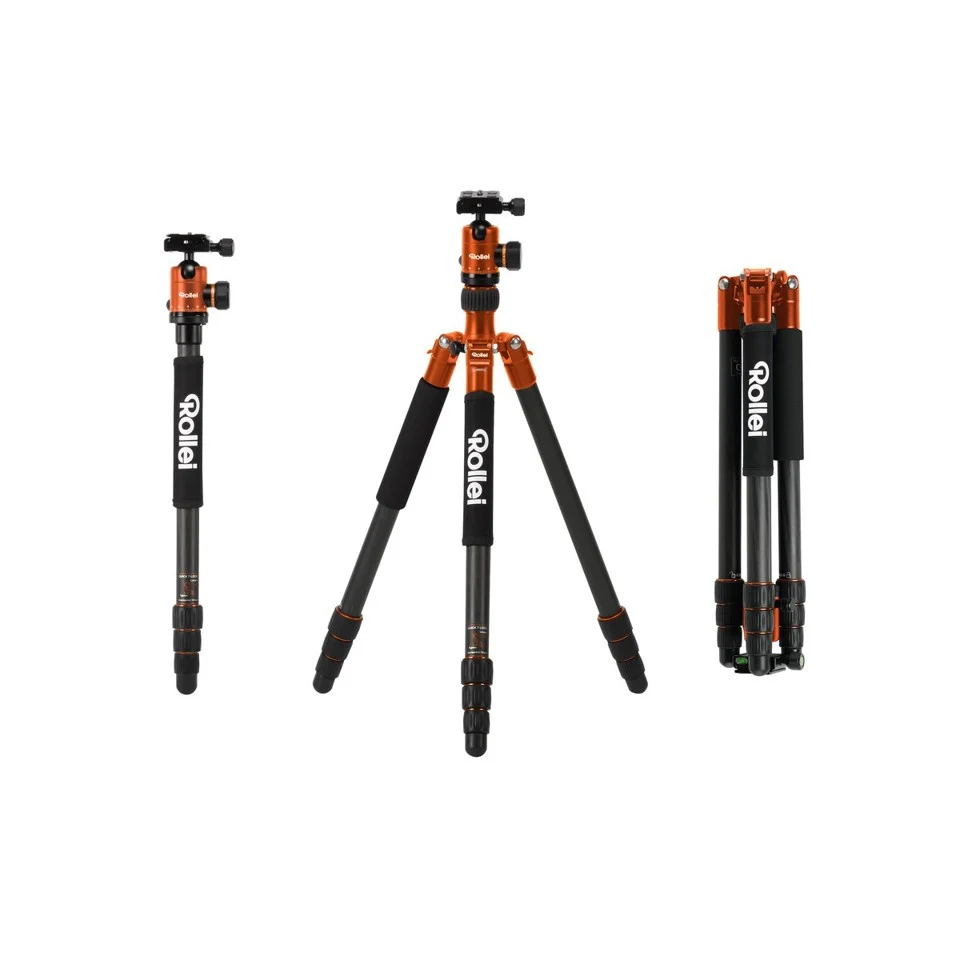 Rollei - Tripod C5i Carbon, Orange