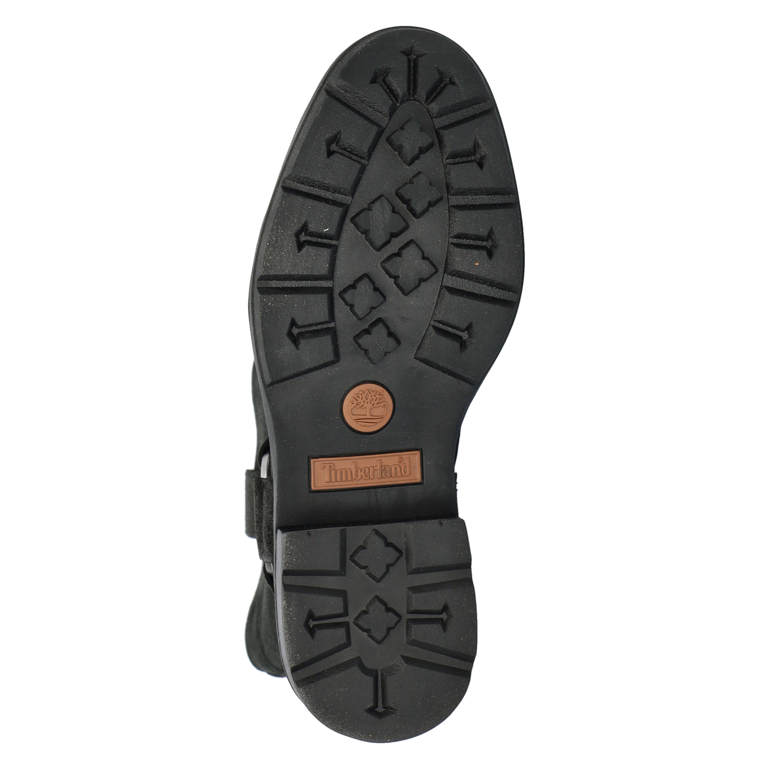 Tall Pull On dames bikerboot Timberland Zwart