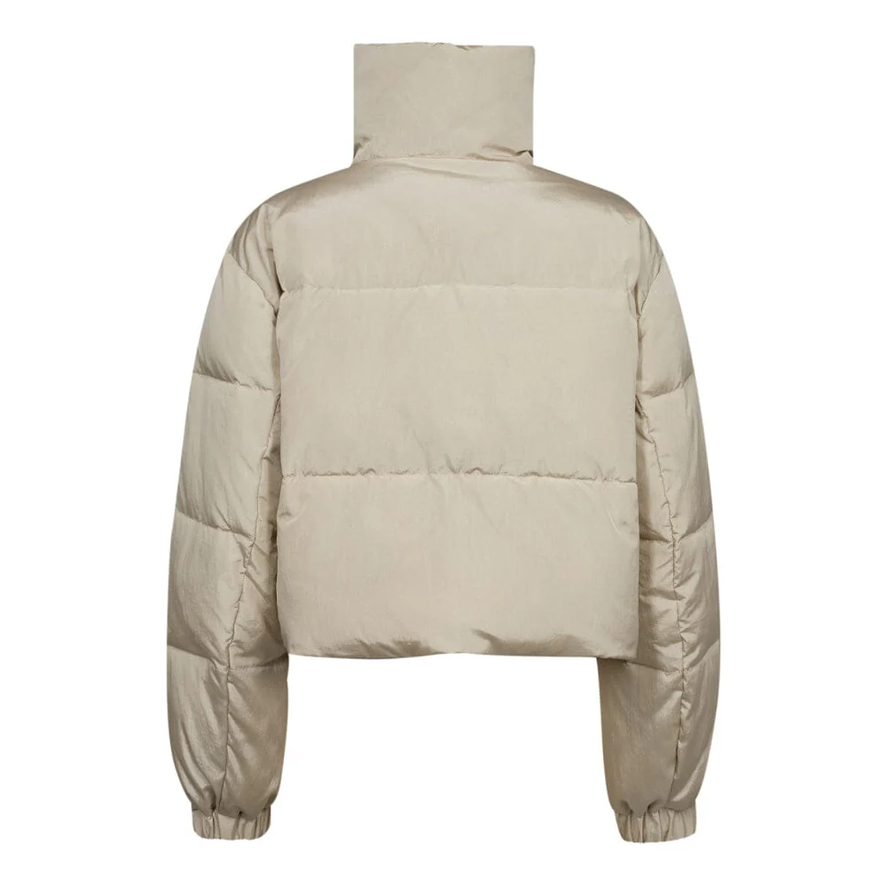 Co´Couture Frostycc Crop Puffer Jacket 30199 127 champagne