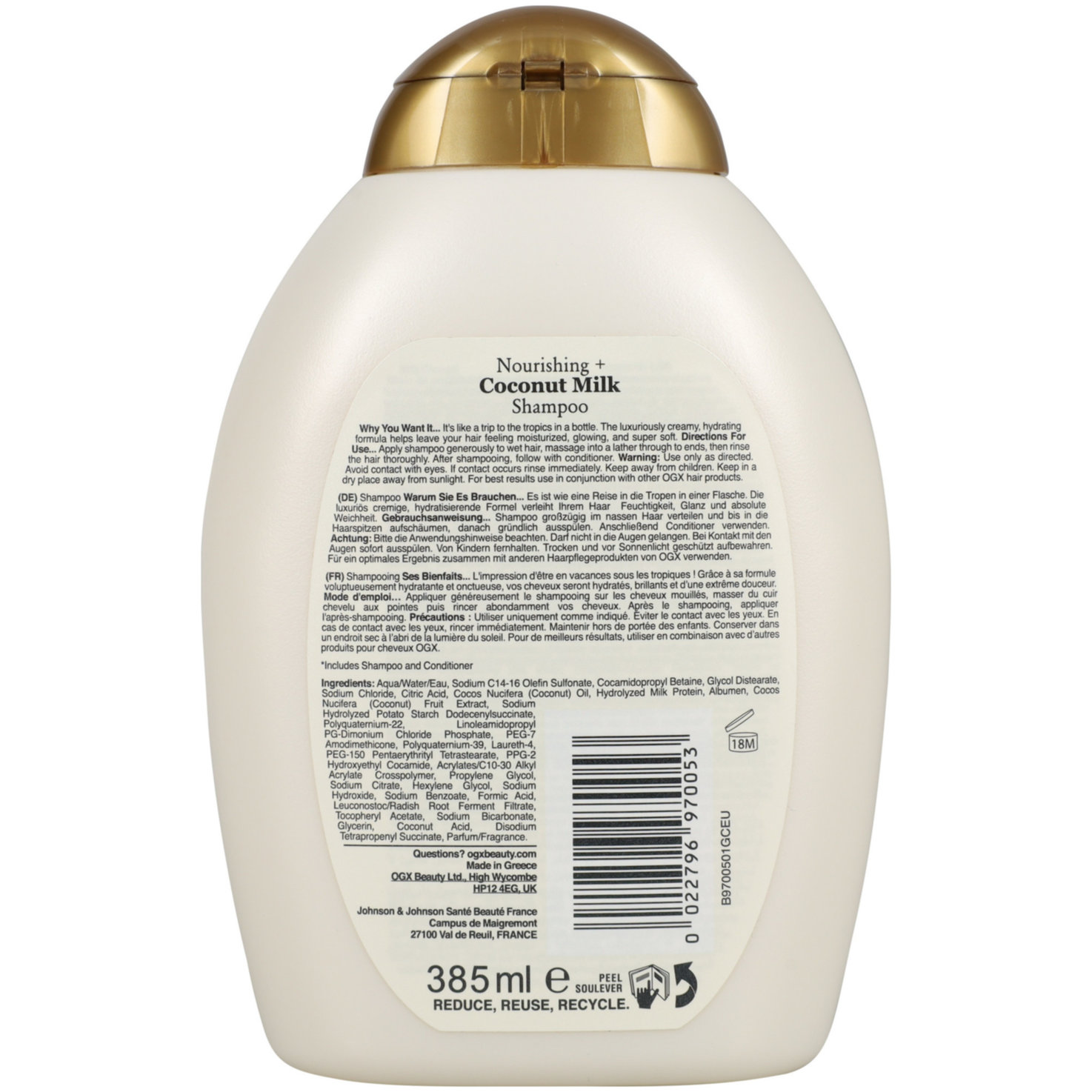 OGX Coconut Shampoo