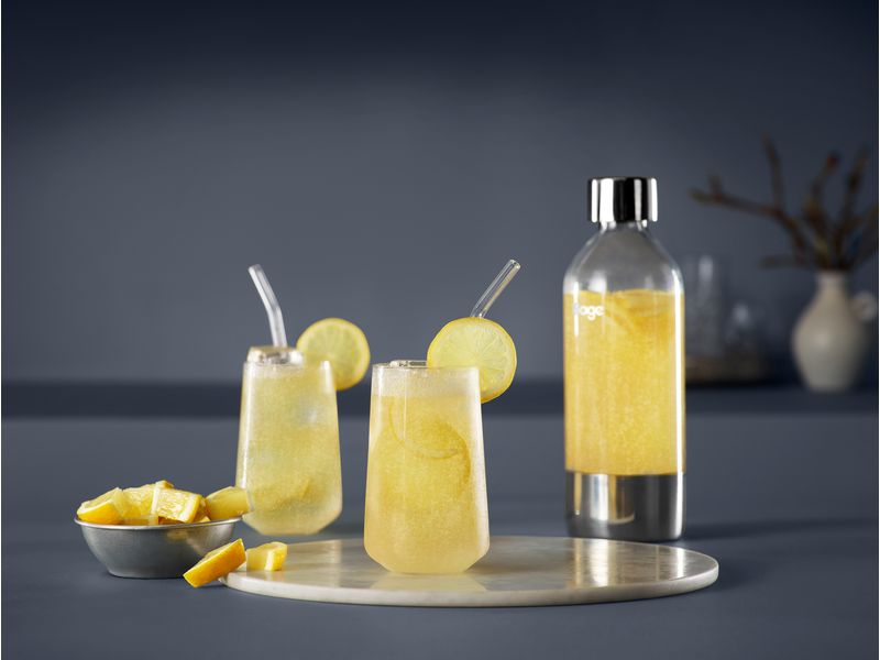 Sage Wassersprudler the InFizz Fusion Brushed Stainless Ste Karbonisator