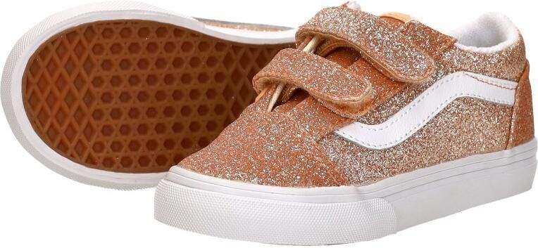 Vans Lage Sneakers Old Skool V GLITTER Apricot Glow