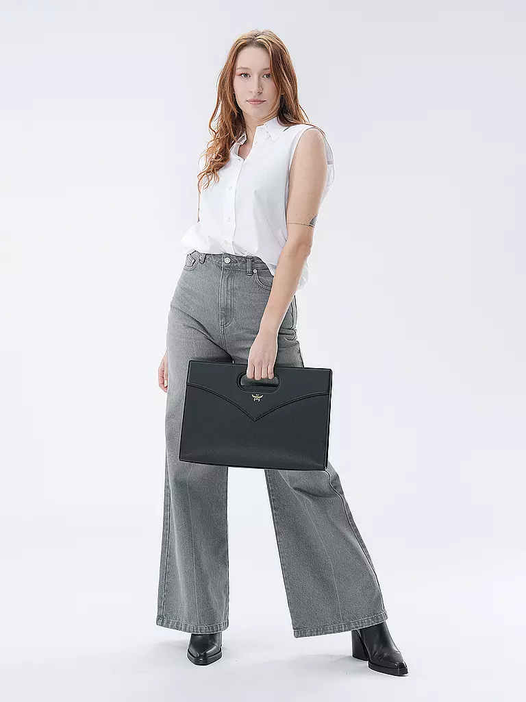 OFFICINE GENERALE Jeans Flared Fit ROMY grau