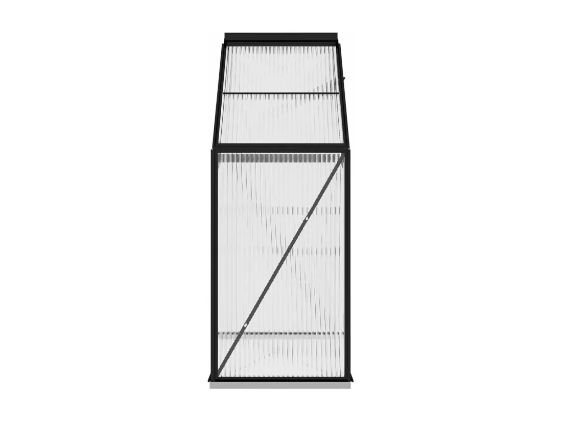 Serre tente abri plante aluminium 190 x 70 x 202 cm 02_0044460