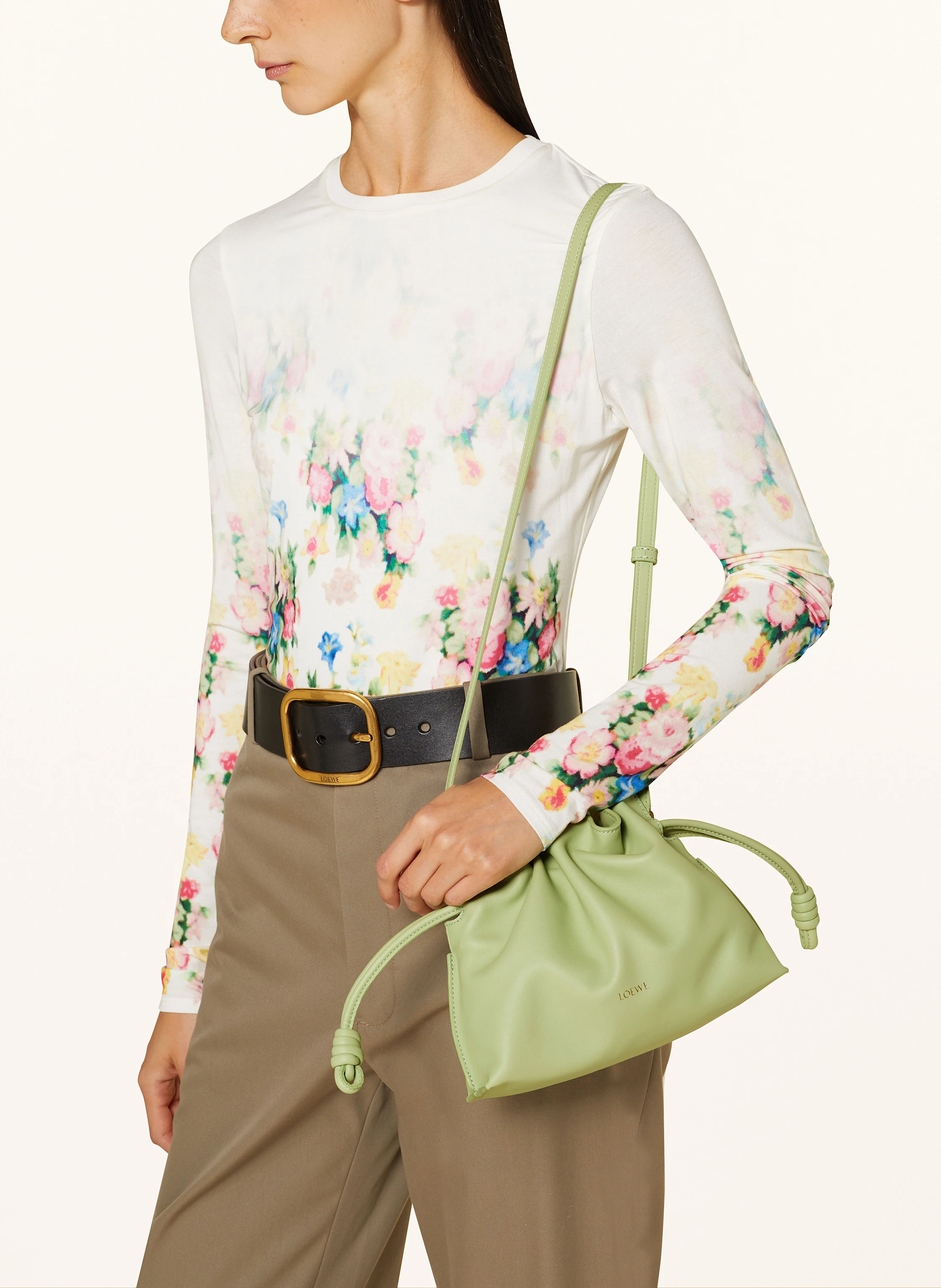 LOEWE Clutch FLAMENCO MINI