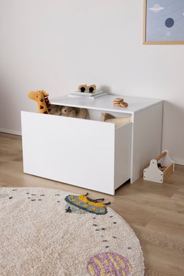Alice & Fox POPPY Skrivebord med Lekeoppbevaring, White