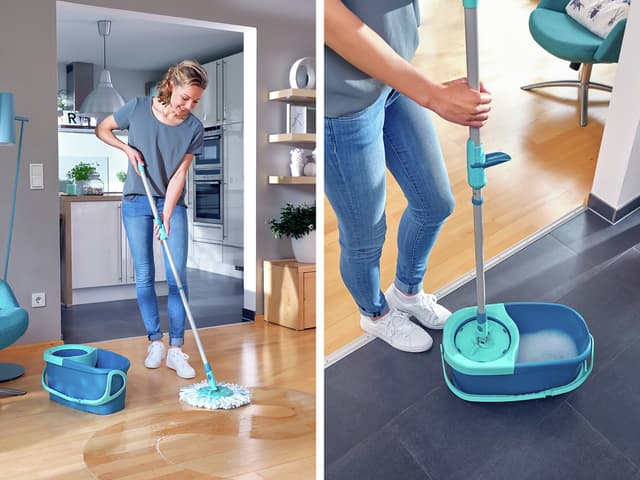 Leifheit CLEAN TWIST Gulvvaskersæt Grøn