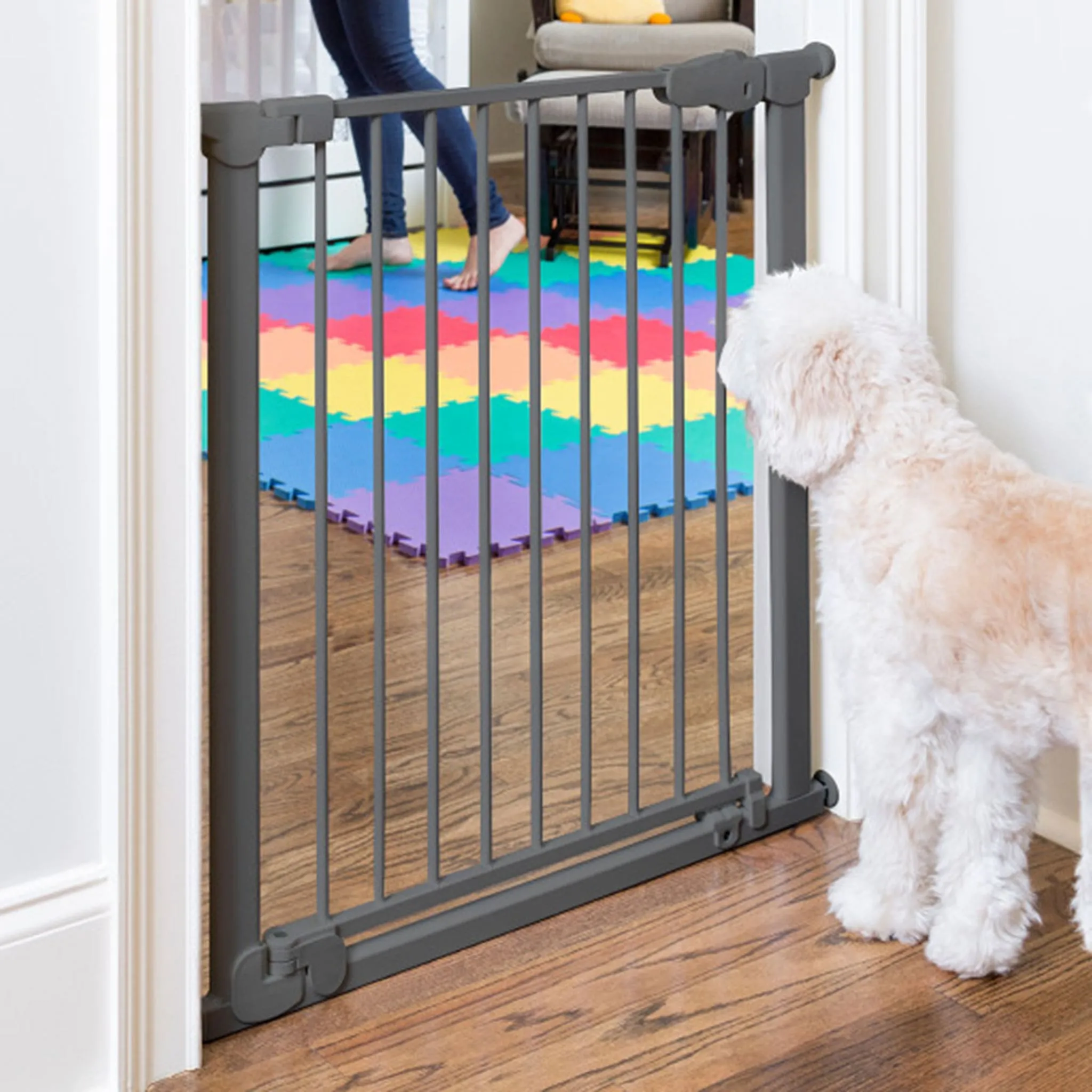 Qdos Barrière Auto SafeGate - Gris Slate