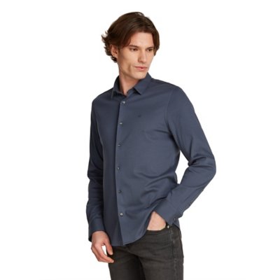 Chemise à manches longues homme Smooth Slim CALVIN KLEIN