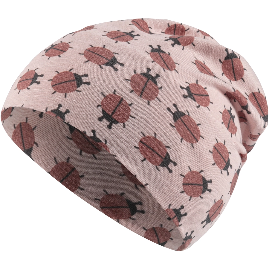 Sterntaler Slouch-Beanie Marienkäfer zartrosa