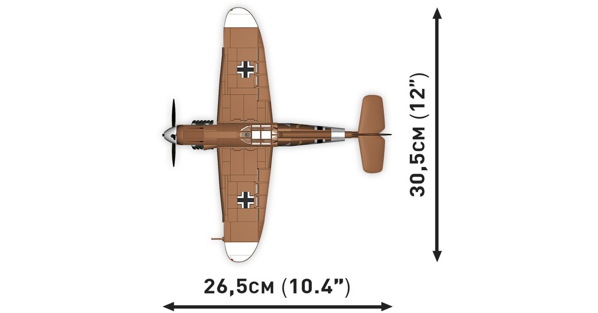 COBIHistorical Collection - Messerschmitt Bf 109 G Constructiespeelgoed  (COBI-5761)