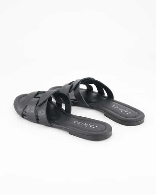 Zahira 13151 Pantoletten in Schwarz