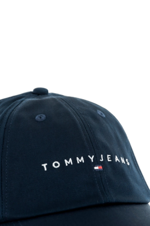 Casquettes tommy jeans linear logo c1g dark night navy