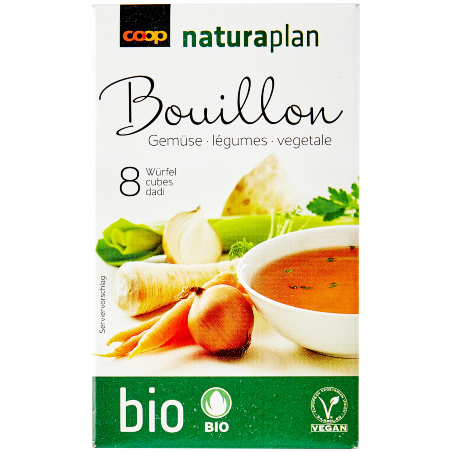 Naturaplan Bio Gemüse-Bouillon 8 Würfel