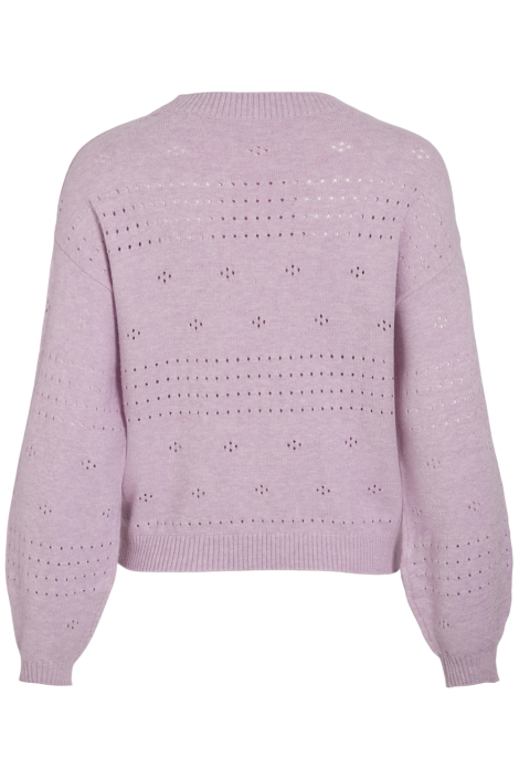 Vila roze dames trui