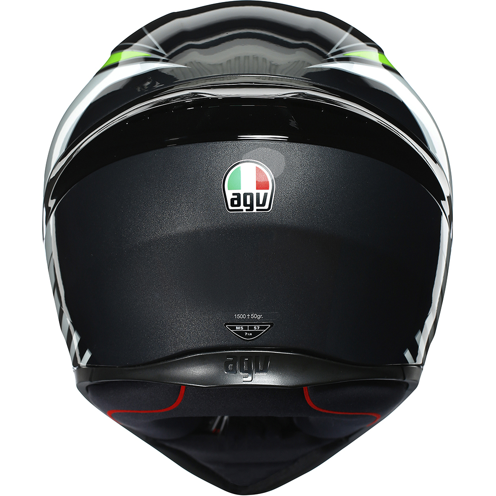 AGV - Casque K1 Power Noir / Vert / Blanc