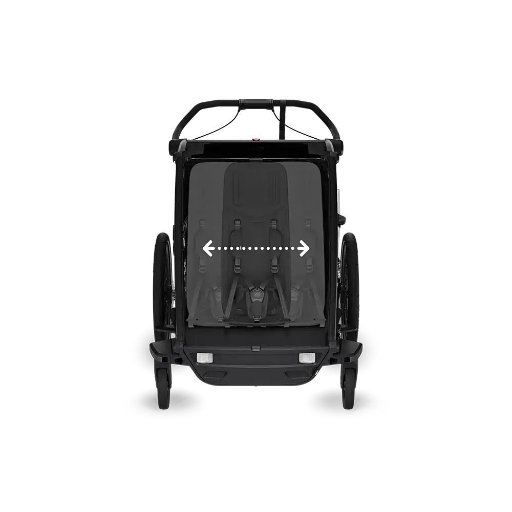 Thule Chariot Sport 2 G3 Fietskar Zwart