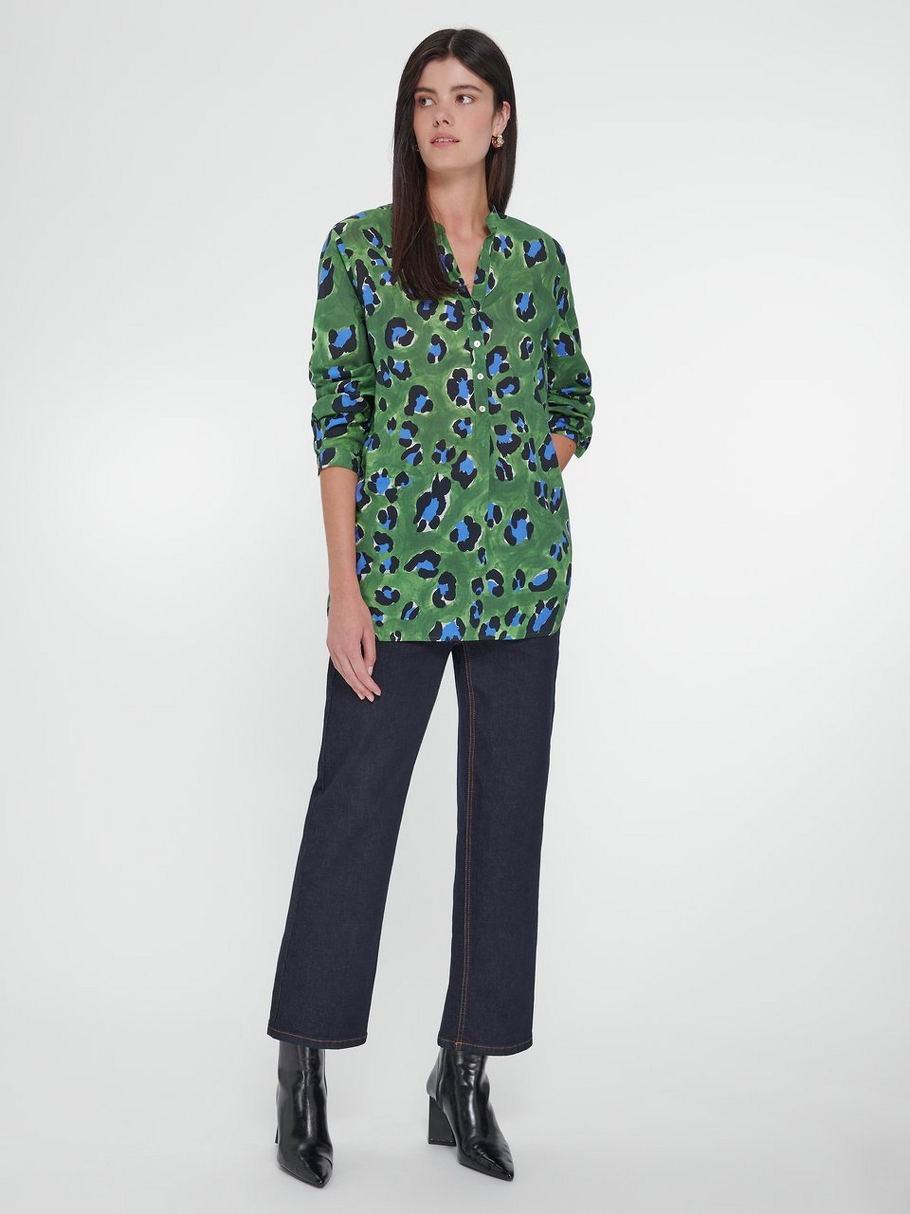 Long-Bluse
