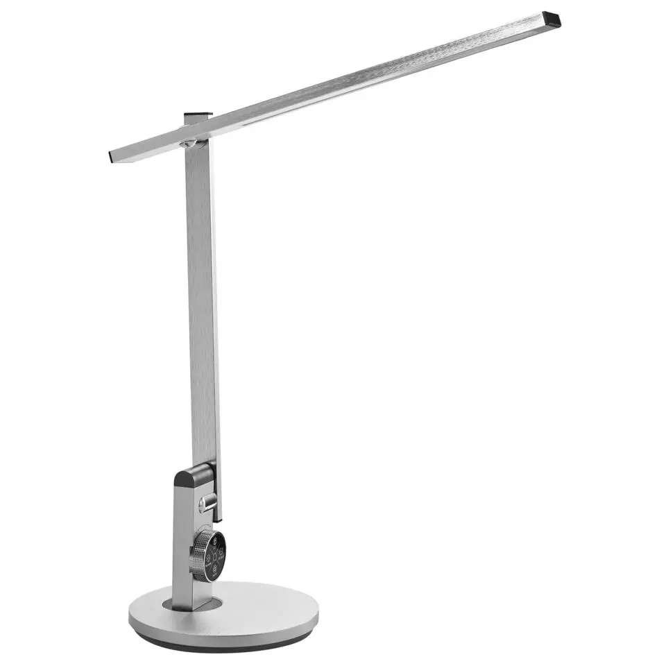 CETUS - Bureaulamp LED - Zilver - Synthetisch materiaal