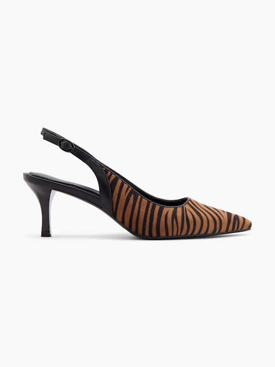 Catwalk Slingpumps Braun
