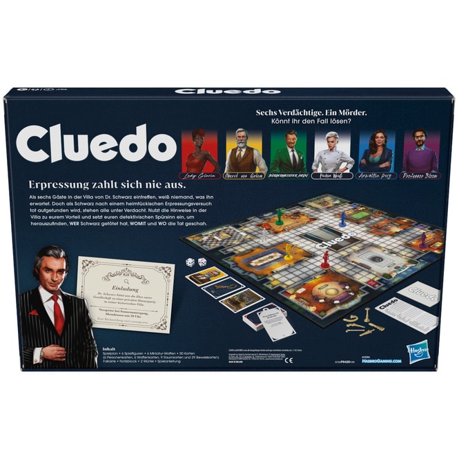 Cluedo Classic - Das klassische Detektivspiel