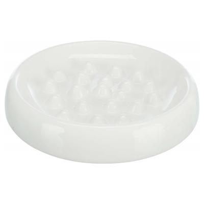 Trixie Anti-Schling-Napf für Katzen Slow Feed aus Keramik 250ml ø18cm