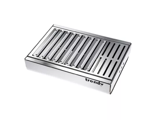 Barbecue charbon de bois en Acier Inoxydable TRENDY