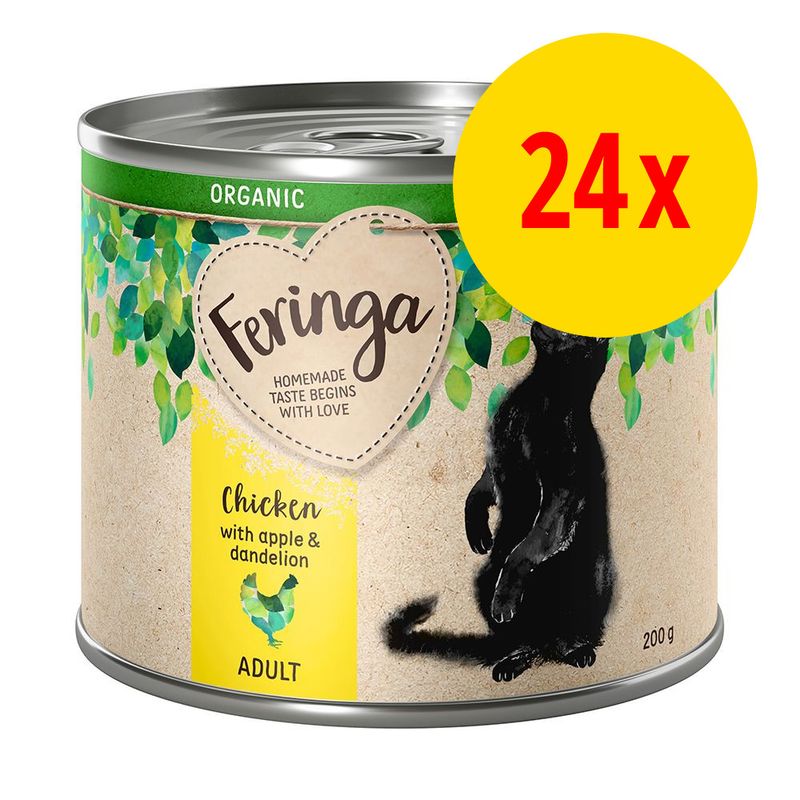 Lot Feringa Organic bio Adult 24 x 200 g