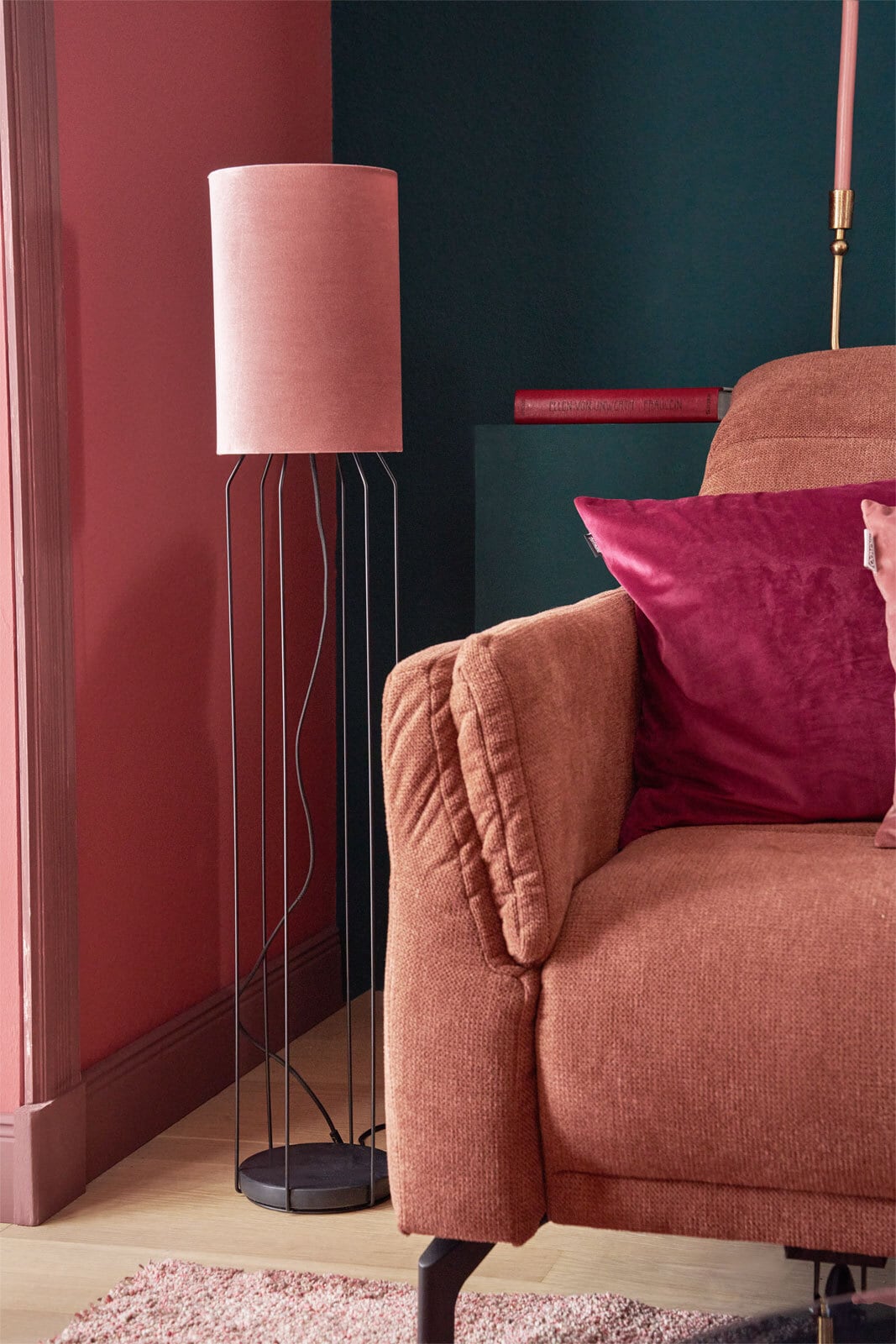 CASAVANTI Ecksofa PORTO kupfer