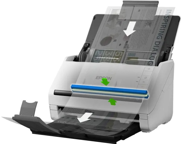 EPSON WorkForce DS-770II DIN A4-Dokumentenscanner, ADF 100S.