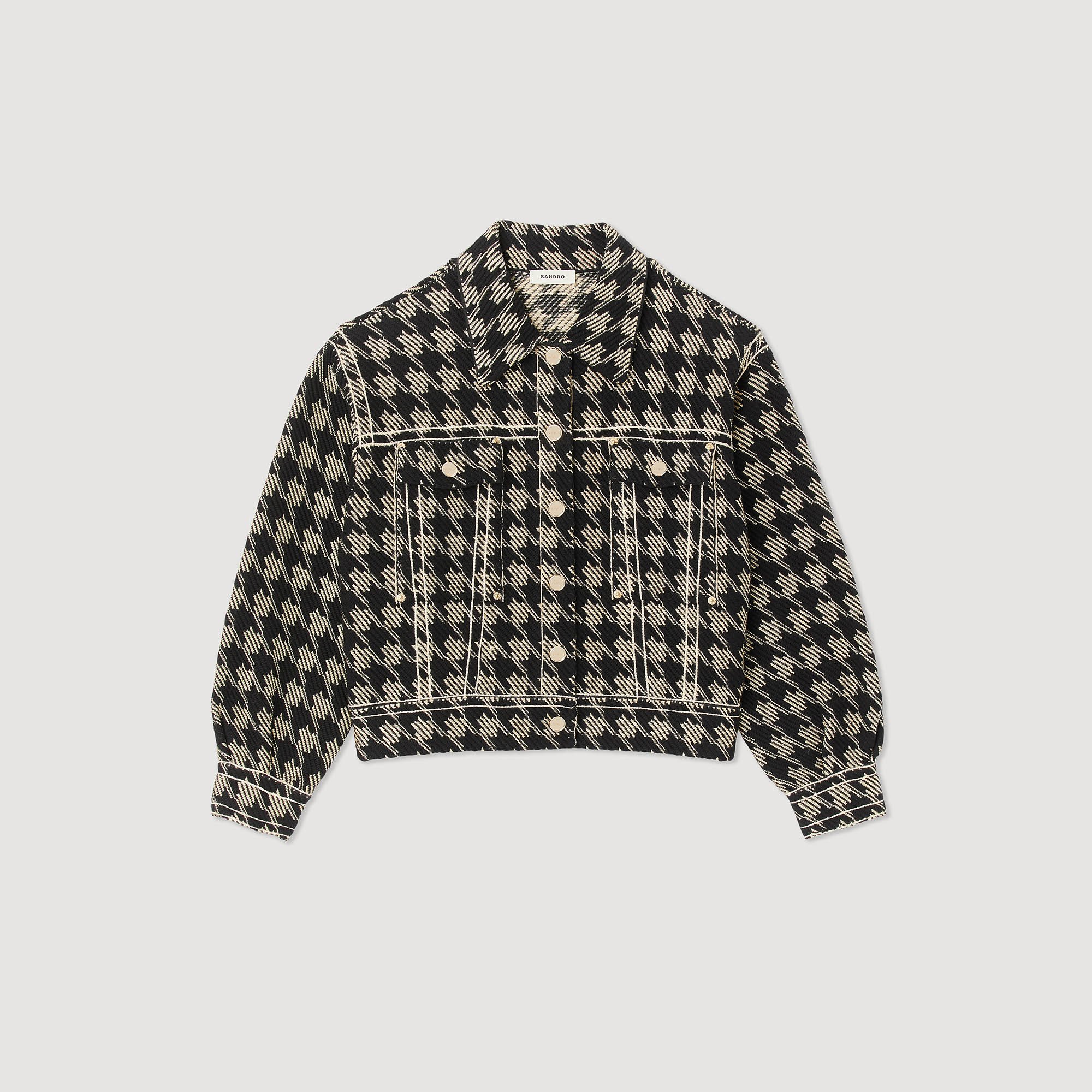 Veste pied de poule
