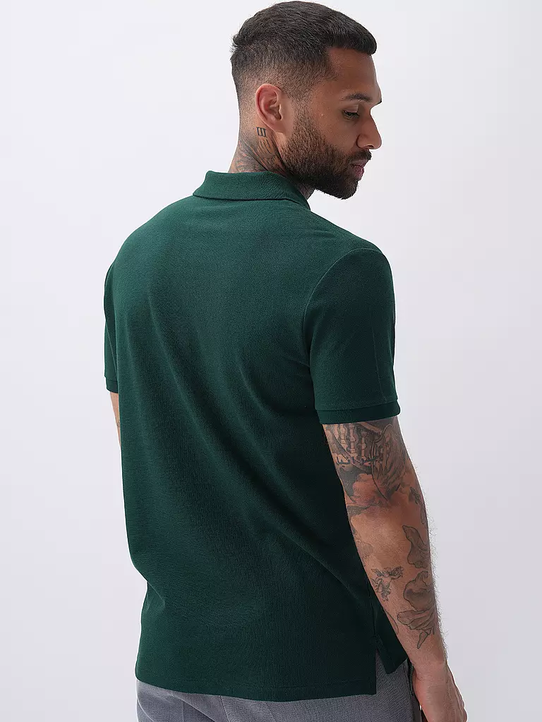 POLO RALPH LAUREN Poloshirt Custom Slim Fit dunkelgrün