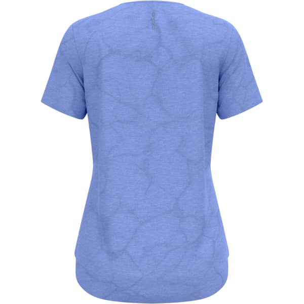 T-shirt running ODLO ZEROWEIGHT ENGINEERED CHILL-TEC W PERSIAN JEWEL MELANGE