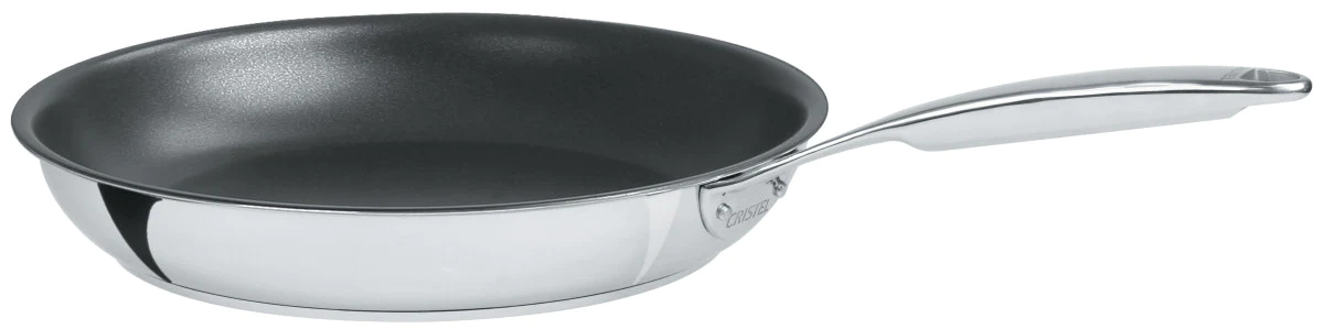 Poêle inox anti-adhésif Exceliss+ Castel'Pro fixe 26cm Cristel
