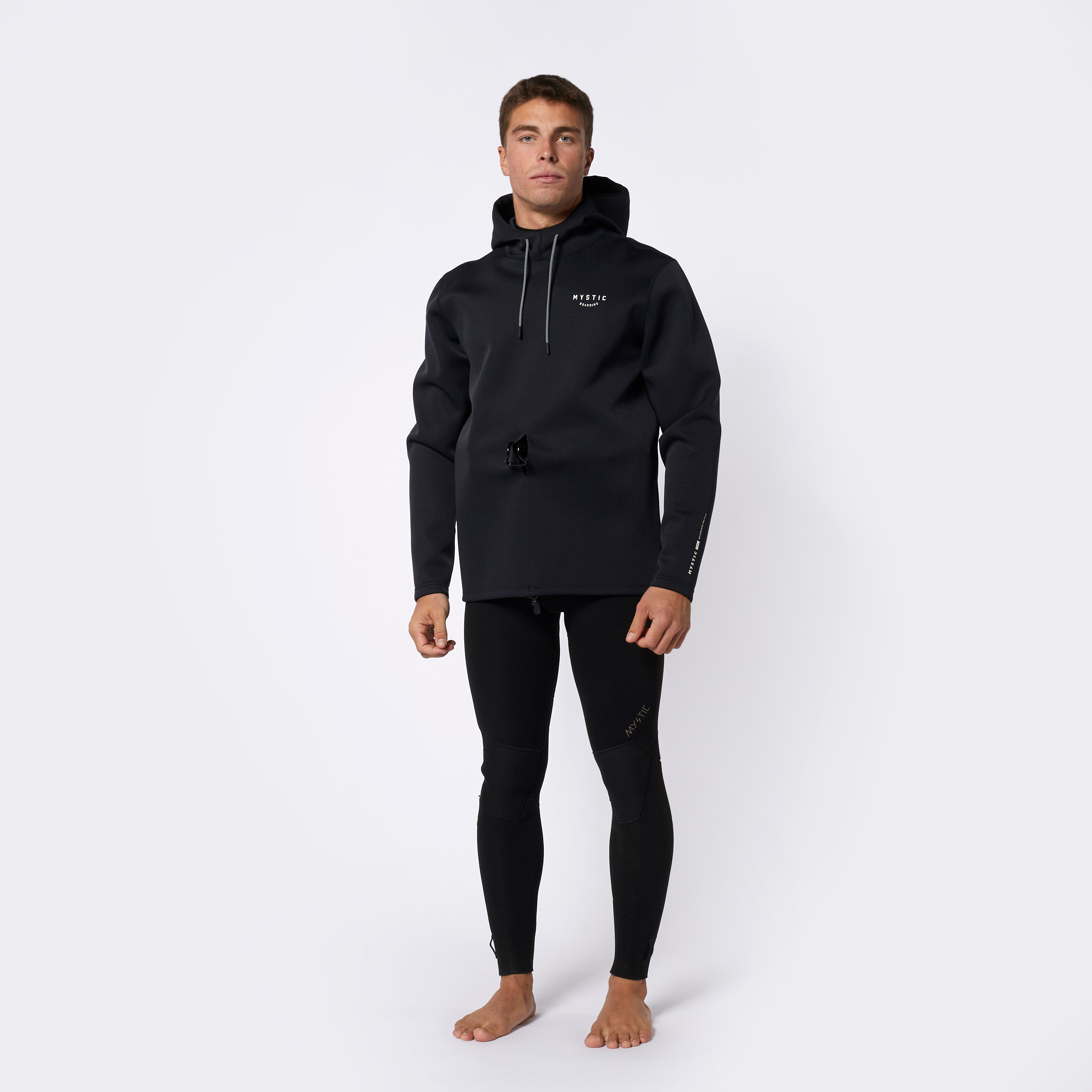 Mystic Haze Neoprene Hoodie 2mm Black